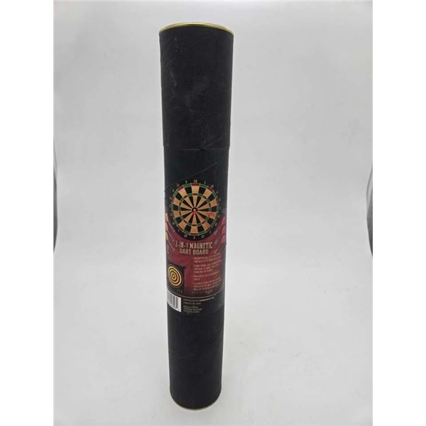 2 in 1 magnetic dart board