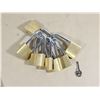 Image 1 : LOT DE 7 CADENAS (AVEC 1-CLÉ SEULEMENT)