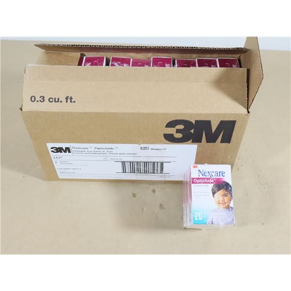 LOT DE 36 BTES DE 20 NEXCARE COUVRE-OEIL 3M