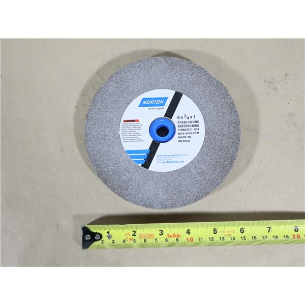 GRINDING WHEEL NORTON 6"x3/4"x1"