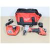 Image 1 : RIVET TOOL MILWAUKEE 2550-20 A/ 2-BATTS & 1-CHARGE