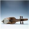 Image 1 : Nepal Hand-Carved Wooden Sarangi String Instrument