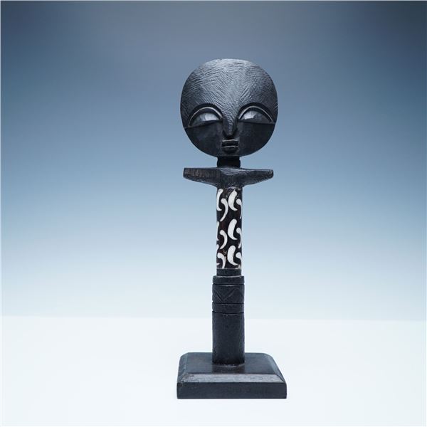 Kenyan Hand-Carved Akuaba Fertility Figure
