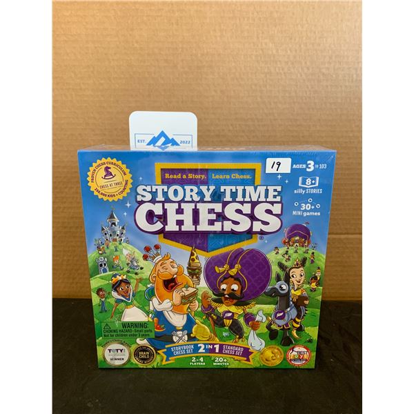Story Time Chess Set 2 in 1 Storybook Set 2 -4 player