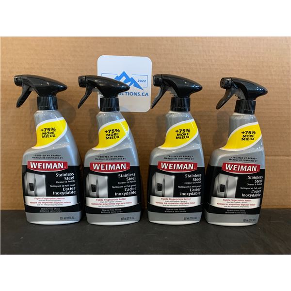 Weiman Stainless Steel Cleaner And Polisher - 2 Pack