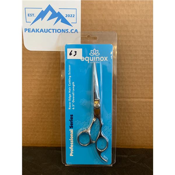 Equinox Pro Razor Edge Hair Cutting Scissors 6.5 Length