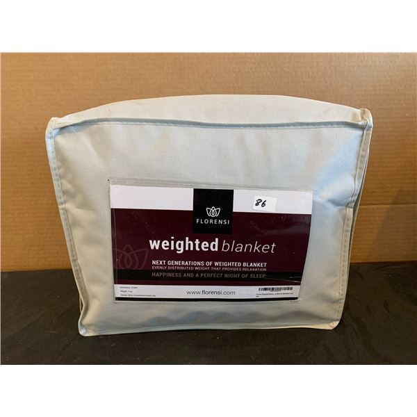 Florensi Weighted Blanket Dim 41x60" Weight 7 pounds Blue Starry Sky