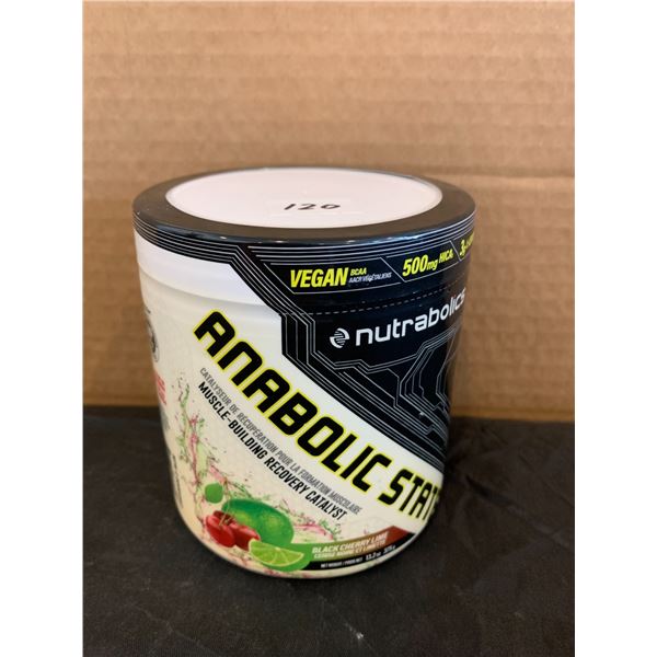 Nutrabolics Anabolic State Muscle Building Recovery Black Cherry 375g