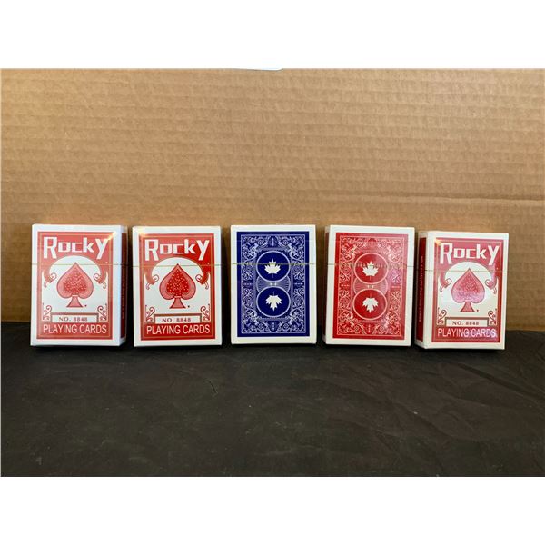 Rocky Playing Cards 5 Packs