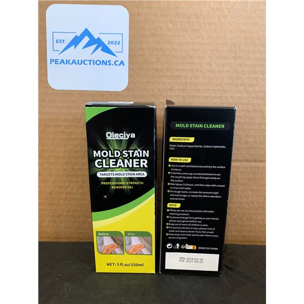 Oleciya Mold Stain Cleaner 5 fl oz 150 ml 2 Pack