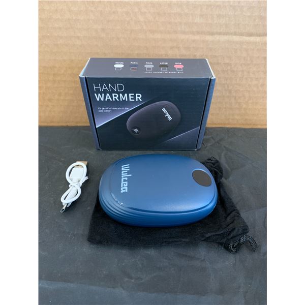 Rechargable Hand Warmers Navy Blue