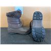 Image 2 : Womens Brown Waterpoof Winter Snow Boots Size 8.5 (EU size 39)