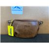 Image 1 : Brown Leather Wrangler Crossbody Bag