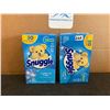 Image 1 : Pack Of 2 Snuggles 120 count Cuddle-Up Fresh Dryer Sheets