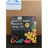 Image 1 : Fantastory Dual-Tip Acrylic Paint Markers 26 Colours