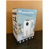 Image 1 : Portable White Dehumidifier With 7 Coloured Lights With Timer And Drain