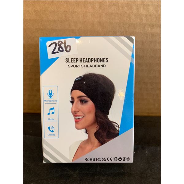 Sleep Headphones Sports Headband With Built-In Microphone