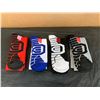 Image 1 : Pack Of 4 Multicolour Mens Athletic Crew Socks