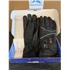 Image 2 : Black Rechargeable Heated Gloves 7.4V
