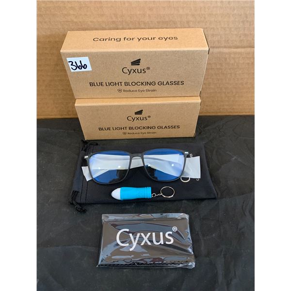 Cyxus Blue Light Blocking Glasses 2 Pack
