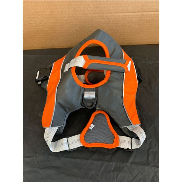 Dog Halter Harness Size Large Oarnge And Black