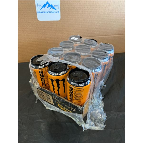 Monster Rehab Peach Tea 12 Pack x 452ml