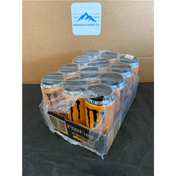 Monster Rehab Peach Tea 12 Pack x 452ml