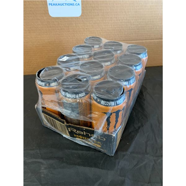 Monster Rehab Peach Tea 12 Pack x 452ml