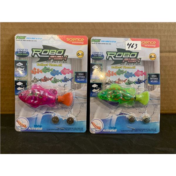 Robo Fish My Pet Fish Batteries Included 2 Pack