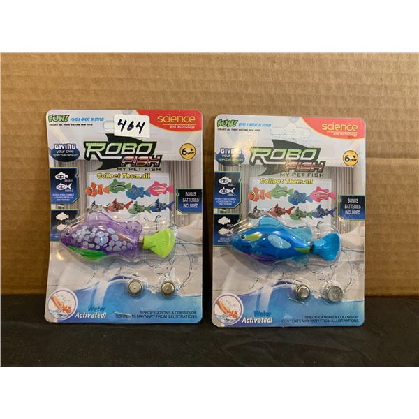 Robo Fish My Pet Fish Batteries Included 2 Pack
