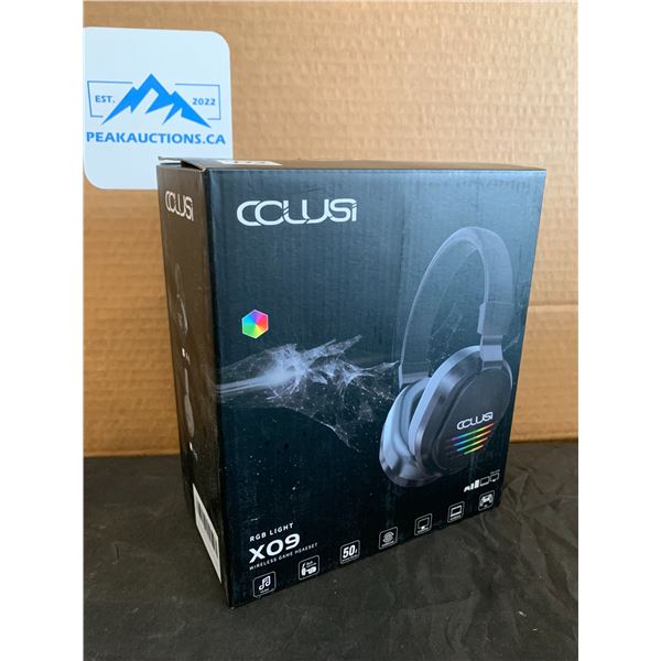 Colusi Wireless Gaming Headset Black Rgb X09