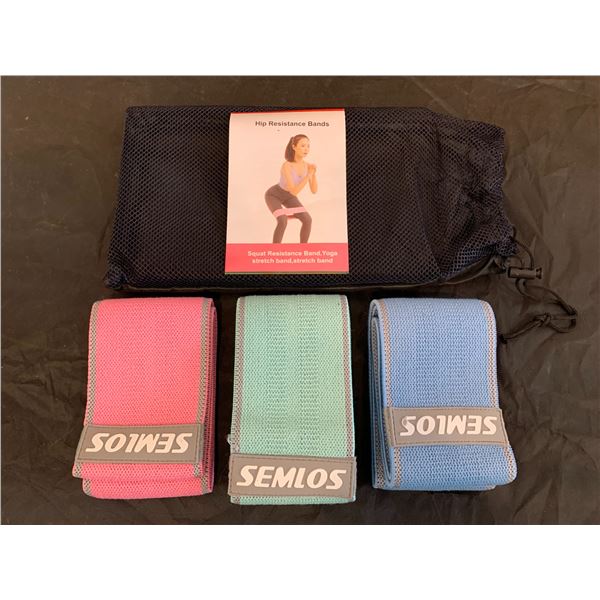 Samlos Resistance Bands Exercise Set Of 3