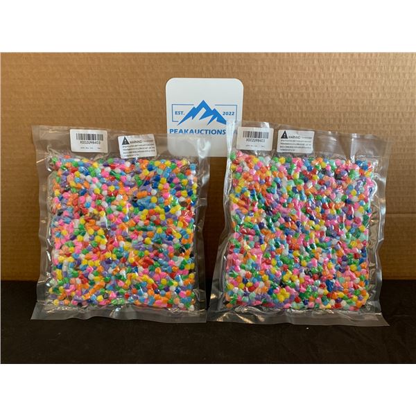 Decrotive Art  Foam Balls 2000 per Pack x 2 Pack Lot