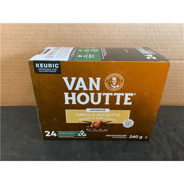Keurig Coffee Pods Van Houtte Vanilla Hazelnut Light Roast  24 Pack