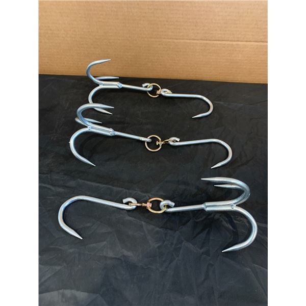 Swivelling Meat Hooks 3 Piece 9.1x 5 . 1x 6.3 Inch