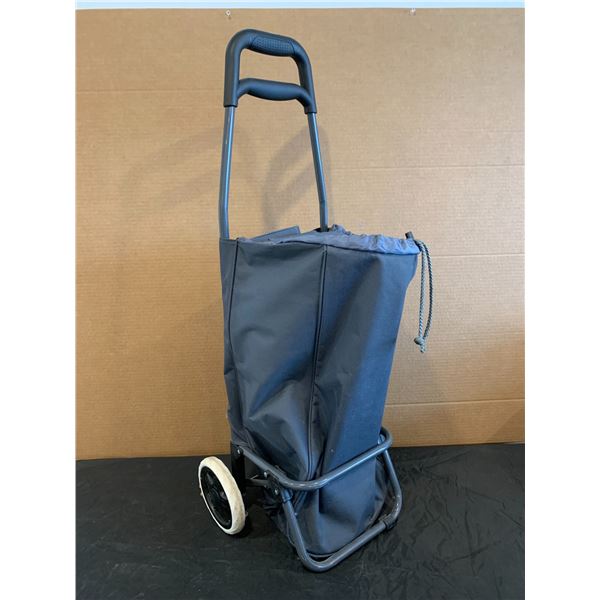 Aluminum Gray Shopping Cart Trolley