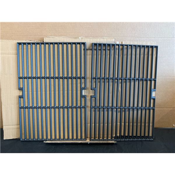 Lot of 2 Cast Iron Stove Plates - 12.5" x 18"