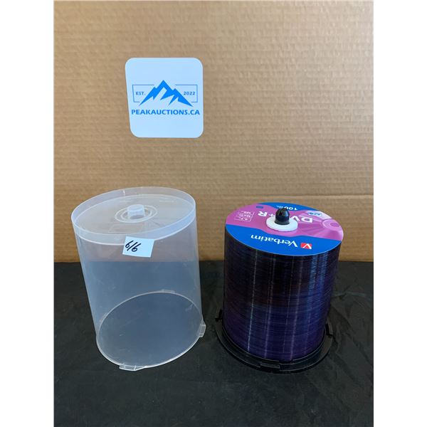 Verbatim 100 Pack of DVD-R CDs