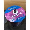 Image 2 : Verbatim 100 Pack of DVD-R CDs