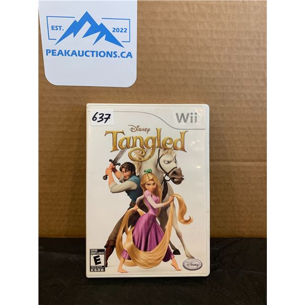 Nintendo Wii Disney Tangled Video Game