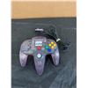 Image 1 : Nintendo N64 Controller Clear Purple Stick Tight