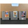 Image 1 : Nintendo NES 3Pack Games Super Pike Volley Ball / Track & field 2 Mlb