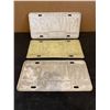 Image 2 : Lot of 3 British Columbia License Plates