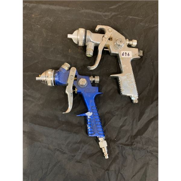 Lot of 2 Paint Sprayer Guns