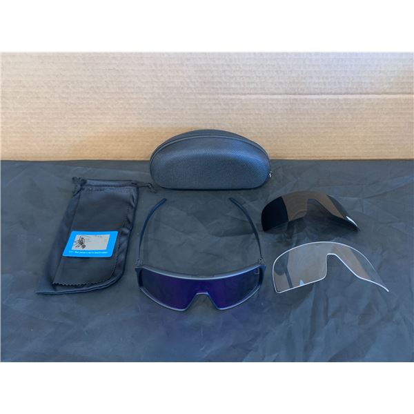 Cycling Glasses BMX 3 Lenses Polarized