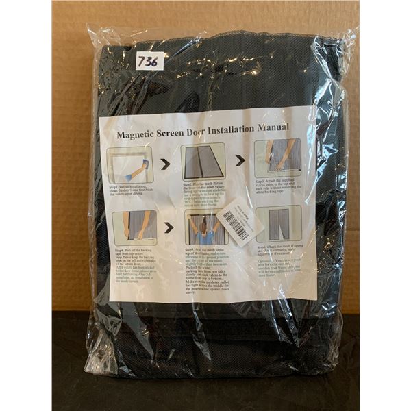 Magnetic Screen Door 38 Inch X 83 Inch