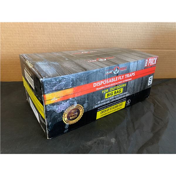 Trap a Pest Disposable Fly Traps For Outdoors 8 Pack