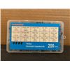 Image 1 : Aoqdqdqd 15 Value Electrolytic Capacitors Kit 200 Pcs