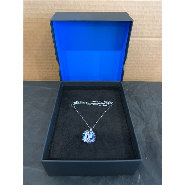 Sterling Silver - Diamond Tree Of Life Chain & Pendant