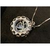 Image 3 : Sterling Silver - Diamond Tree Of Life Chain & Pendant